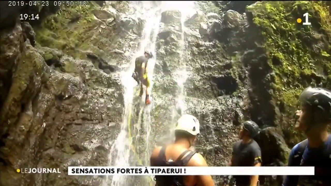 Canyoning à Tipaerui : sensations fortes garanties