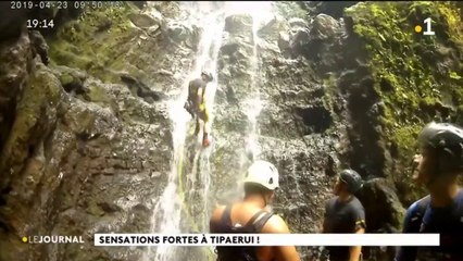 Canyoning à Tipaerui : sensations fortes garanties