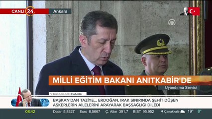 Anıtkabir'de kutlamalar başladı