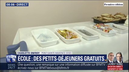Cette école de l'Oise expérimente les petits-déjeuners gratuits pour ses élèves