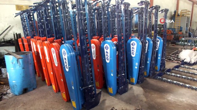 Malazgirt'ten yurt dışına tarım aletleri ihracı