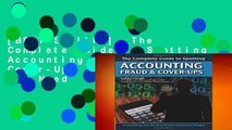 [BEST SELLING]  The Complete Guide to Spotting Accounting Fraud   Cover-Ups  Everything You Need