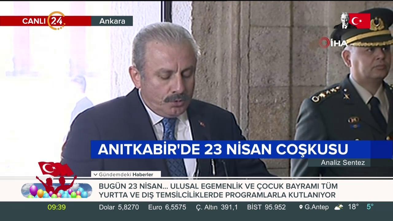 #CANLI TBMM Başkanı Mustafa Şentop konuşma yapıyor