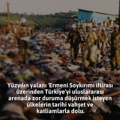 Batı demek soykırım demek