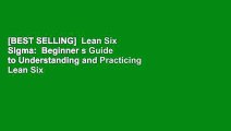[BEST SELLING]  Lean Six Sigma:  Beginner s Guide to Understanding and Practicing Lean Six Sigma