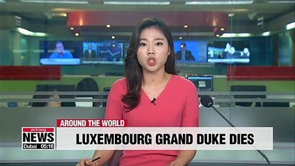 Grand Duke Jean of Luxembourg dies aged 98
