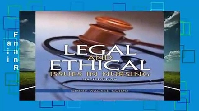 Full version Legal and Ethical Issues in Nursing (Legal Issues in Nursing ( Guido)) Review