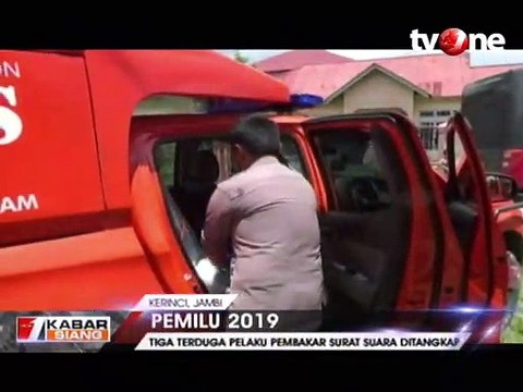 Polisi Berhasil Tangkap Pelaku Pembakaran Kertas Suara
