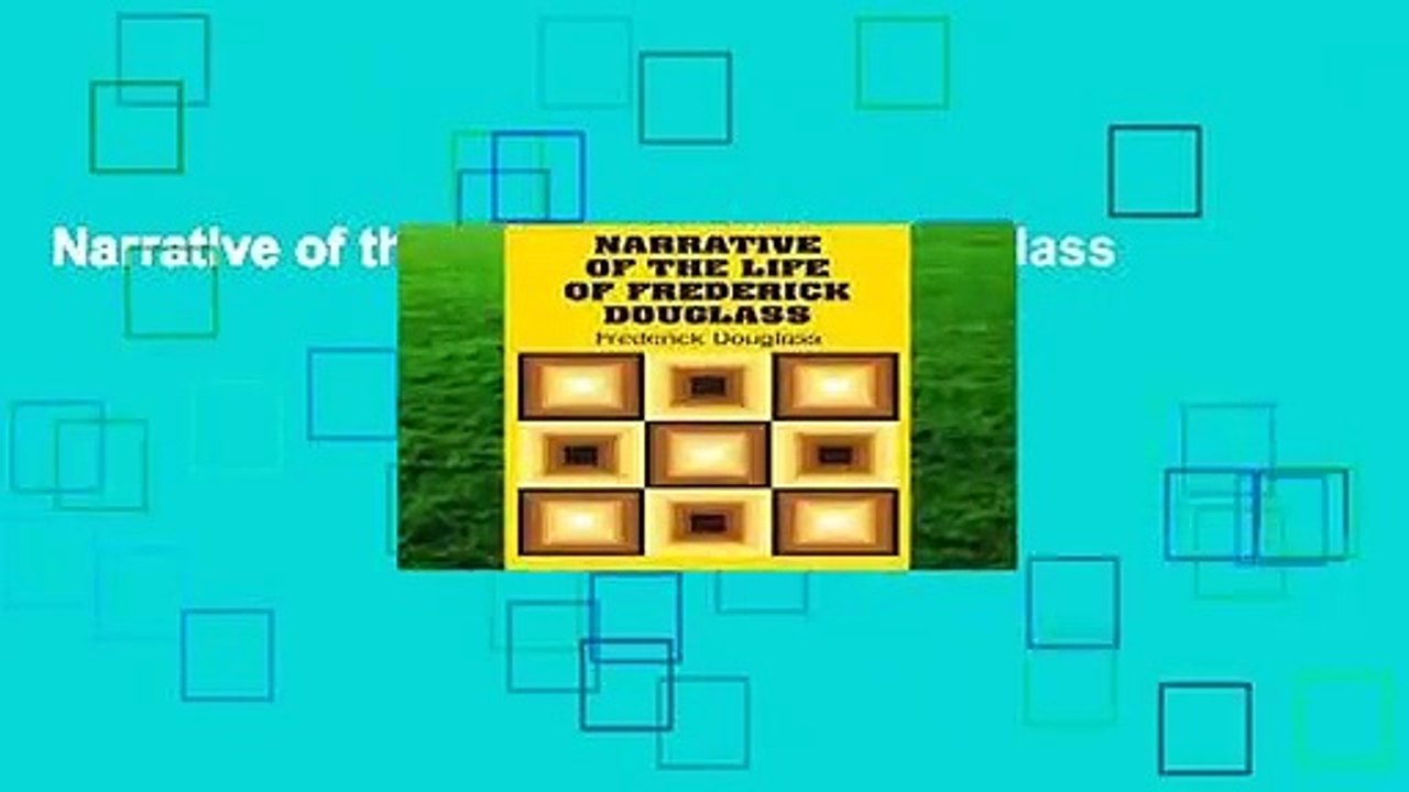 Narrative of the Life of Frederick Douglass