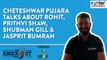 Cheteshwar Pujara's advice for Shubman Gill & Prithvi Shaw - The Knockout Show powered by Faboom