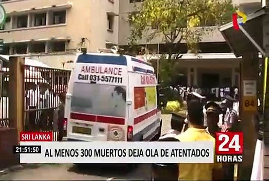 Sri Lanka: líderes mundiales condenan brutal ataque