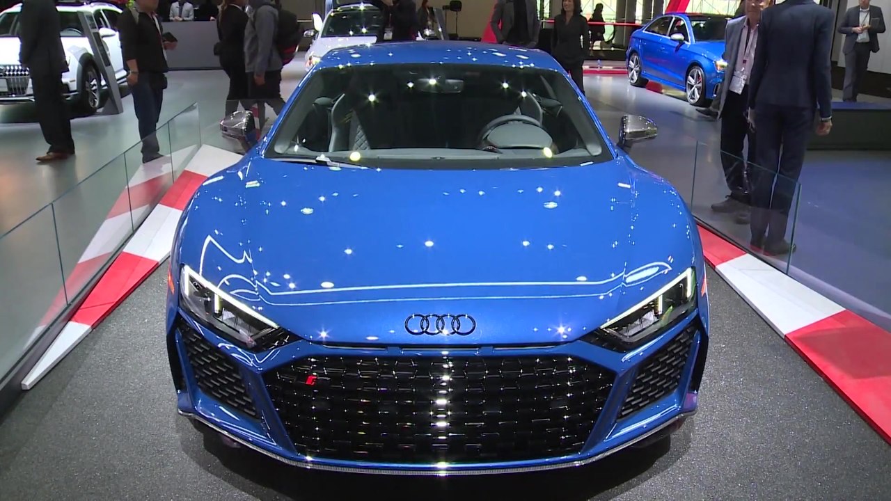 Audi R8 V10 at the 2019 NY International Auto Show