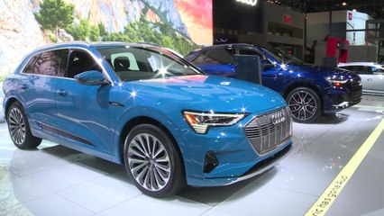 Audi e-tron at the 2019 NY International Auto Show