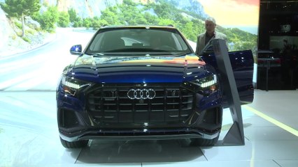 Audi Q8 at the 2019 NY International Auto Show