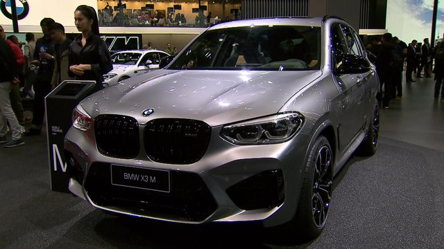 The new BMW X3 M at Auto Shanghai 2019