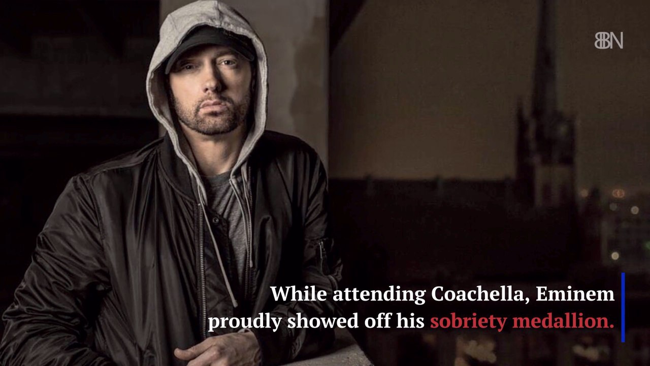 Eminem Shows His Dedication To Staying Sober