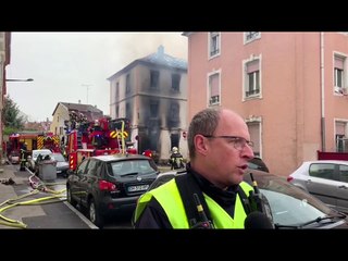 Mulhouse : un blessé dans un incendie