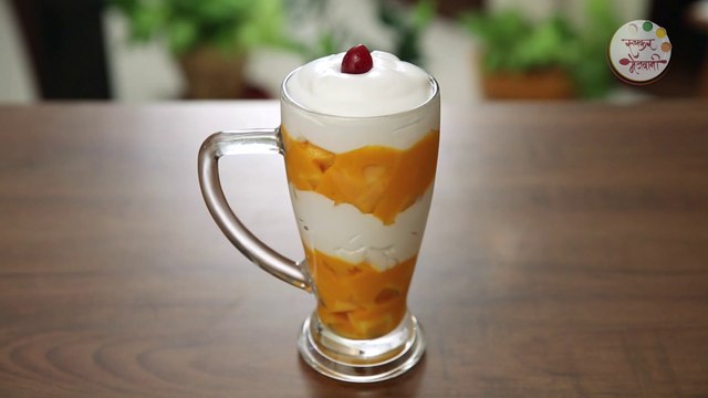 Mango Cream Recipe - मँगो क्रीम - Quick Homemade Cold Mango Cream - Summer Special Recipe - Sonali