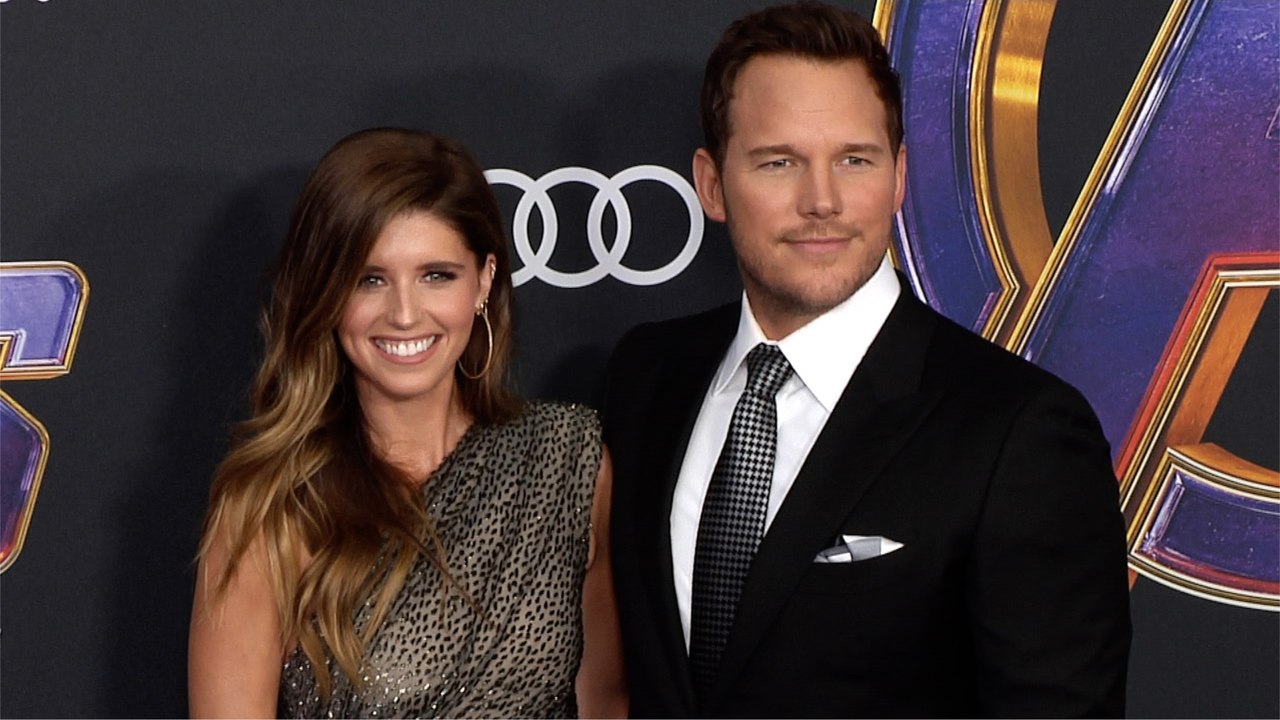 Chris Pratt and Katherine Schwarzenegger "Avengers: Endgame" World Premiere Purple Carpet