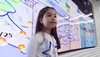 Çocuktan al haberi: Sıcak havaları minikler böyle müjdeledi