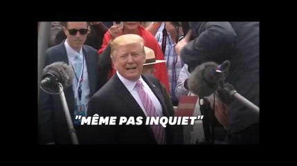 La destitution de Trump reçoit un soutien de plus (mais il n&#39;est "même pas" inquiet)