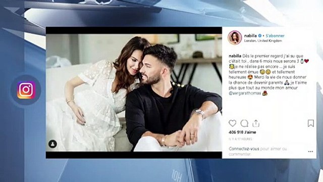 Nabilla enceinte de Thomas Vergara : elle lui fait une belle déclaration d’amour