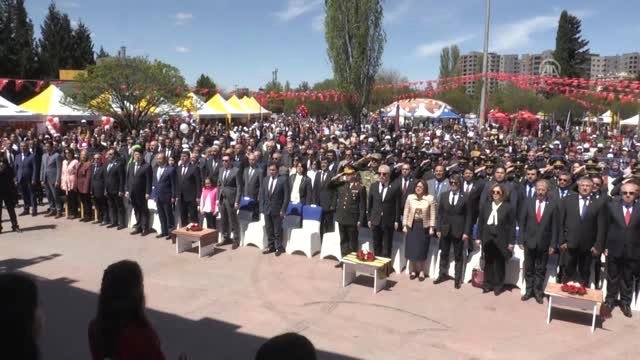 23 Nisan Ulusal Egemenlik ve Çocuk Bayramı - 260 Çocuktan Oluşan Çocuk Korosu