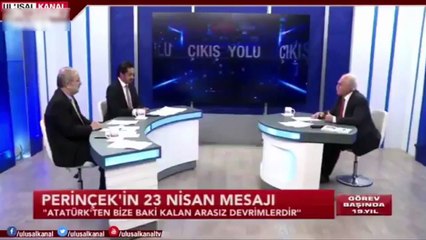 Perinçek ezber bozdu