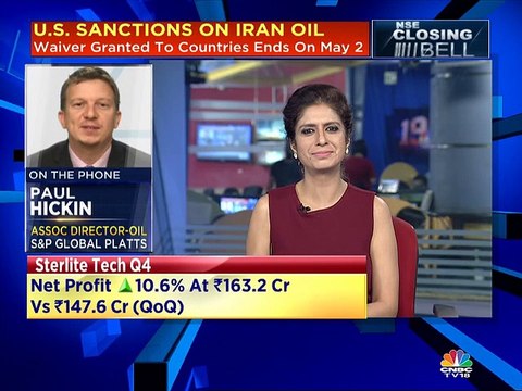 China to play a critical role in determining the amount shortfall we will see from Iran crude, says Paul Hickin of S&P Global Platts