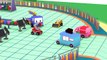 Tiny Trucks - Ant - Kids Animation with Street Vehicles Bulldozer, Excavator & Crane