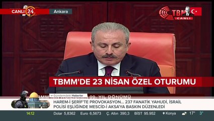 TBMM'de 23 Nisan Özel Oturumu