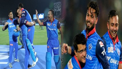 Rishbh Pant says these words as Sourav Ganguly lift him | वनइंड़िया हिंदी