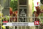 San Luis: alcalde exige al ministro del Interior mayor presencia policial tras ataque a serenos