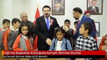 Ağrı'da Başkanlık Koltuğuna Suriyeli Berivan Oturdu