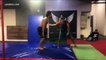 Bollywood Actors Performing Backflips In Gym