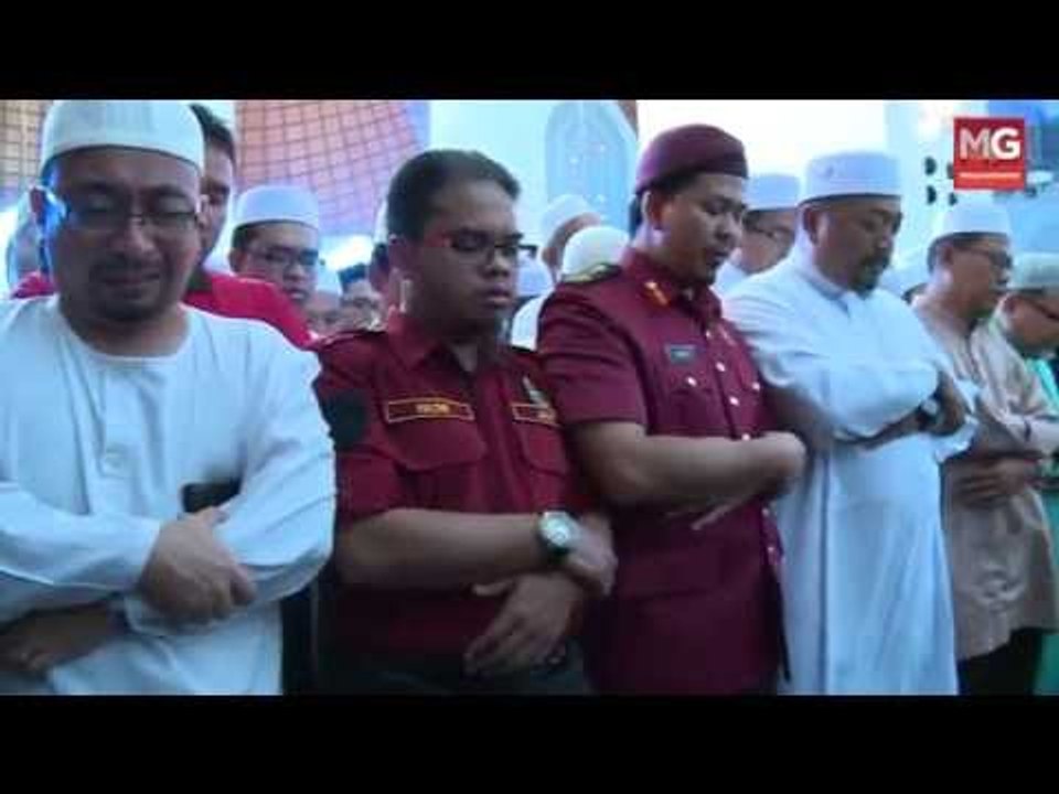 Lebih 5000 orang hadiri solat jenazah ghaib Allahyarham Datuk Dr Haron Din
