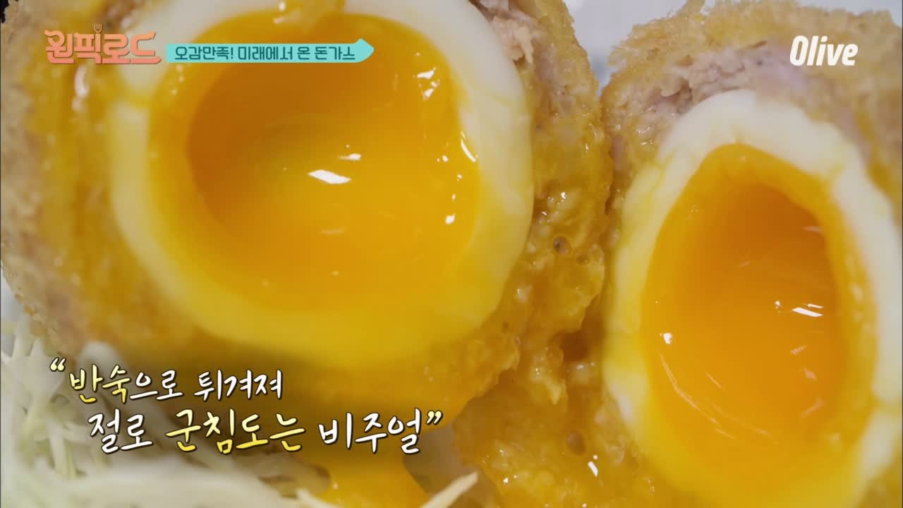 반숙이 들어간 돈가스?! 피요피요 in 도쿄