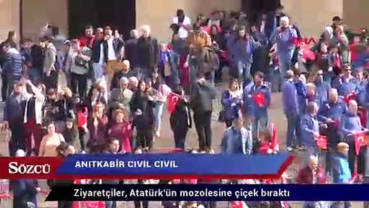 Bugün Anıtkabir cıvıl cıvıl
