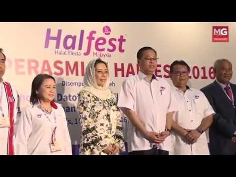 Perasmian Halfest 2016 oleh Datuk Seri Ismail Sabri Yaakob