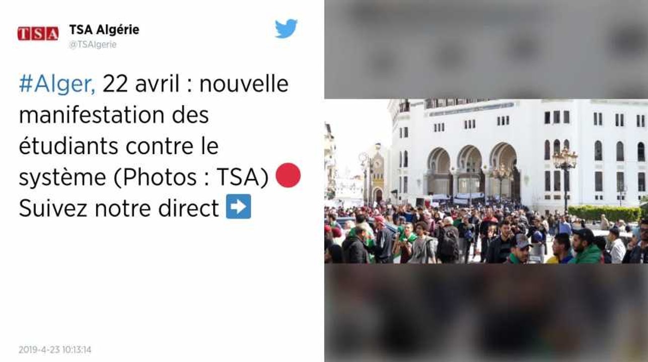 Algérie. Des milliers d’étudiants descendent de nouveau dans la rue pour changer le « système »