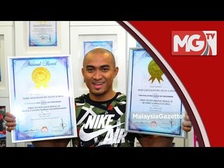 The Pocket Rocketman terima lagi pengiktirafan Malaysia Book of Records