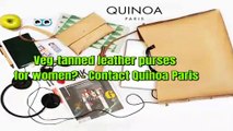 Veg-tanned leather purses for women – Contact Quinoa Paris