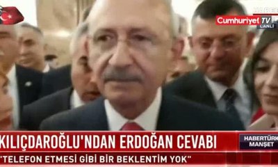 Kılıçdaroğlu'ndan Erdoğan'a yanıt