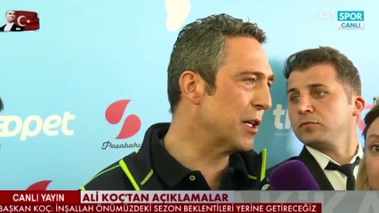 Ali Koç'tan samandıra açıklaması