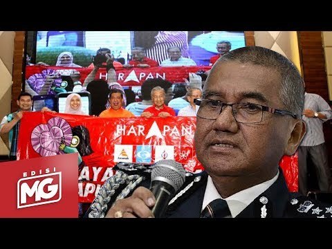 Polis Tidak Memperakui Himpunan Sayangi Malaysia Hapus Kleptokrasi | Edisi MG