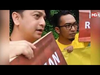 Himpunan Gerakan Turun Harga Minyak di luar Parlimen sempena #Bajet2018