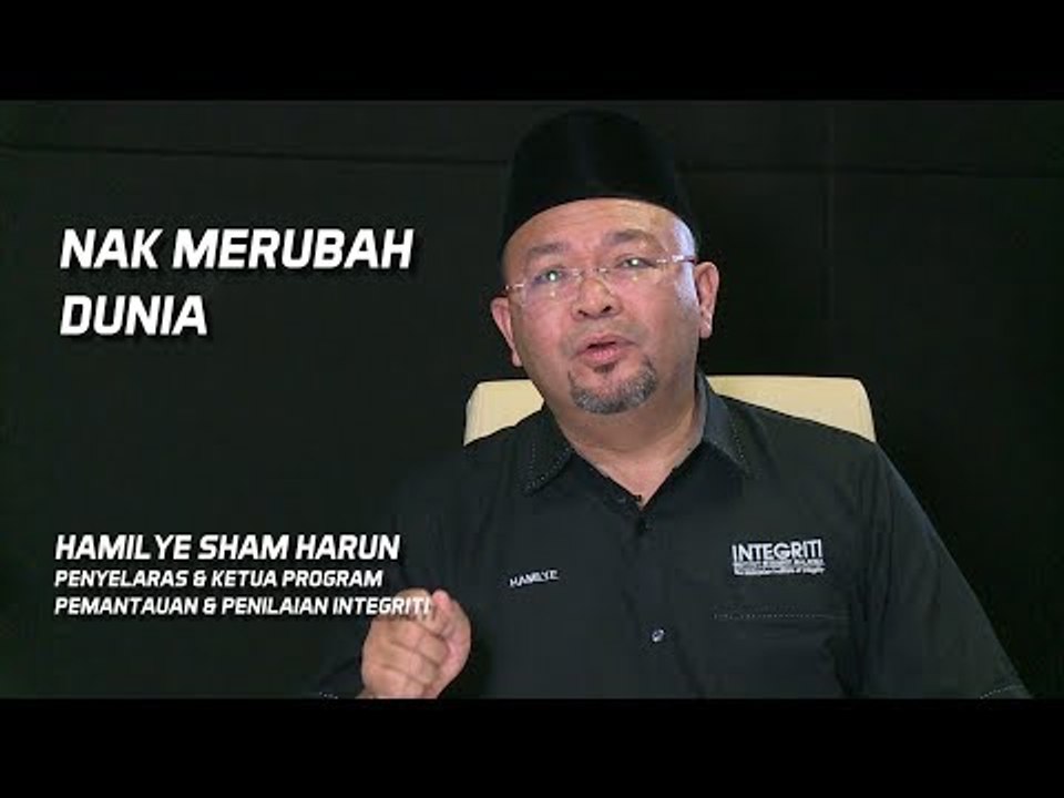Integriti sebagai budaya hidup