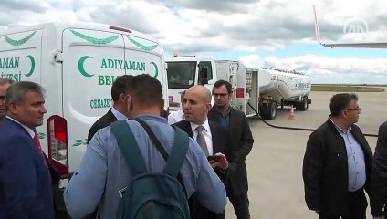 Sri Lanka'da hayatını kaybeden 2 Türk vatandaşının cenazesi Adıyaman'a getirildi