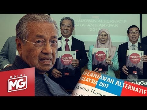 Bajet Alternatif Boleh Diubah - Tun M | Edisi MG