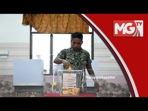 Proses Mengundi Awal | SK Kem Kementah